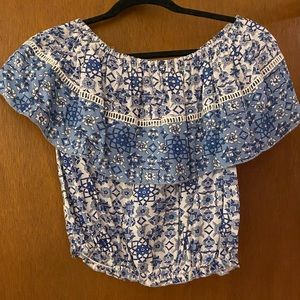 MISSJUNE SEQUIN EMBELLISHED TOP